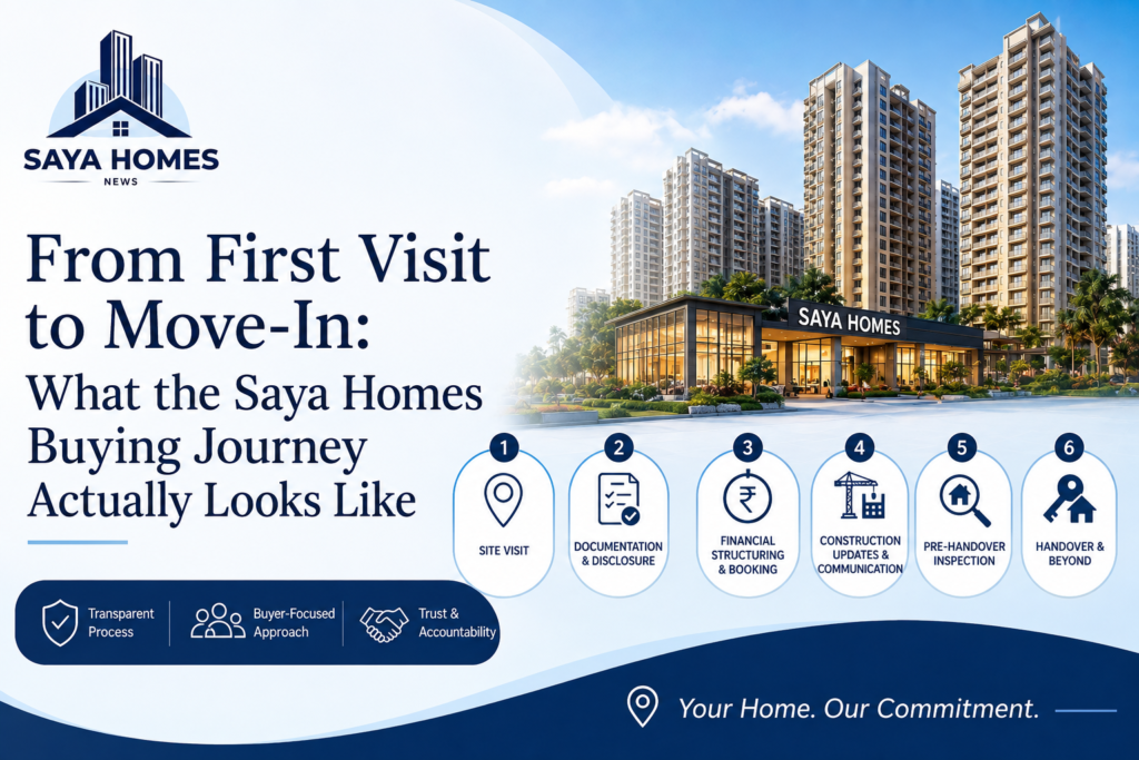 From First Visit to Move-In: What the Saya Homes Buying Journey Actually Looks Like